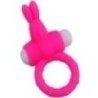 MS BUNNY ANNEAU VIBRATEUR SILICONE ROSE