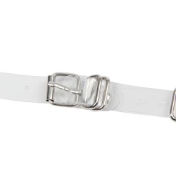 953737 HARNAIS DE POITRINE AVEC ANNEAUX ET CHAÎNES ARGENT TAILLE UNIQUE