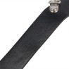 953720 PINCES À SEINS EN CUIR BONDAGE NOIRES