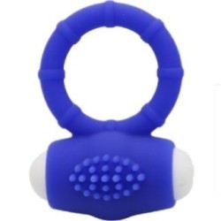 POWER O ANNEAU VIBRATEUR SILICONE BLEU