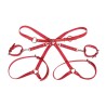 SUBBLIME - 953690 MENOTTES AVEC CEINTURE DE BONDAGE NOIRE TAILLE UNIQUE