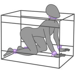KINK CLUB LA NICHE CABINE VIOLET