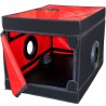 KINK CLUB LA NICHE CABINE NOIR ET ROUGE