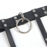 JARRETELLE PUNK EN CUIR AJUSTABLE