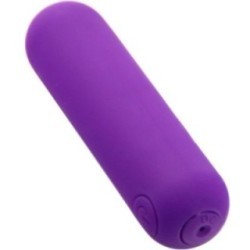 SPLASH HAHA VIBRATEUR BULLET SILICONE 10 VIBRATIONS 75 X 19 CM VIOLET