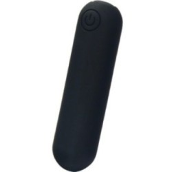 SPLASH HEHE VIBRATEUR BULLET SILICONE 10 VIBRATIONS 65 X 15 CM NOIR