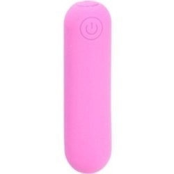 SPLASH HEHE VIBRATEUR BULLET SILICONE 10 VIBRATIONS 65 X 15 CM ROSE