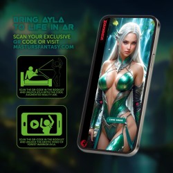Alya Forest Warrior – Masturbateur réalité augmentée avec Voix Féminine