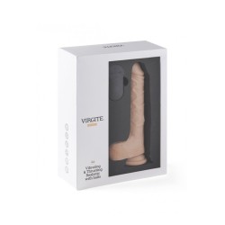 Virgite R13, gode ventouse réaliste va-et-vient, 22cm