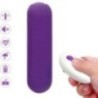 SPLASH JOIE VIBRATEUR BULLET TÉLÉCOMMANDE EN SILICONE 10 VIBRATIONS 75 X 19 CM VIOLET