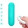 SPLASH JOLINE VIBRATEUR BULLET TÉLÉCOMMANDE EN SILICONE 10 VIBRATIONS 65 X 15 CM VERT