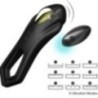 TÉLÉCOMMANDE DOUBLE ANNEAU VIBRATEUR ROADSTER NOIR