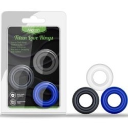 TITAN LOVE BAGUE DONUT PLUSIEURS COULEURS
