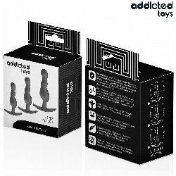 ADDICTED TOYS - LOT DE 3 PLUG ANAL MODÈLE 1