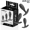 ADDICTED TOYS - LOT DE 3 PLUG ANAL MODÈLE 2