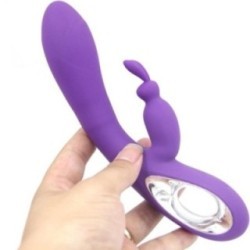 VIBRATEUR ANNEAU DE TIRAGE BELLA VIOLET RABBIT