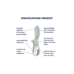 Satisfyer Vibromasseur Anal Air Pump Booty 3