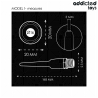 ADDICTED TOYS - NETTOYANT ANAL AVEC ADAPTATEUR UNIVERSEL MODÈLE 1