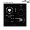 ADDICTED TOYS - NETTOYEUR ANAL AVEC ADAPTATEUR UNIVERSEL MODÈLE 3