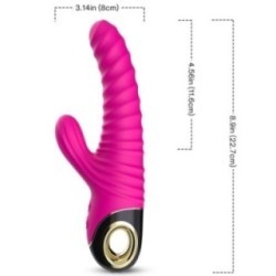 VIBRATEUR ETERNITY SILICONE FUCHSIA