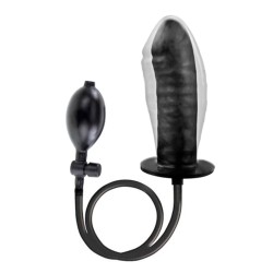 Bigger Joy, gode réaliste noir gonflable 16cm