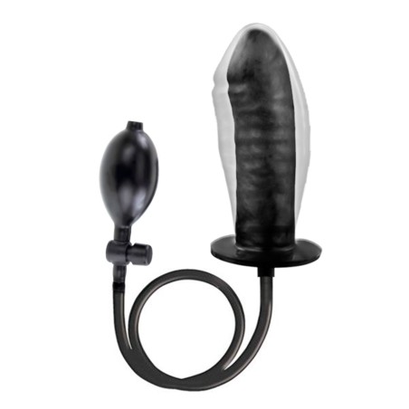 Bigger Joy, gode réaliste noir gonflable 16cm