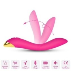 VIBRATEUR FLAMINGO MULTIPOSITION FUCHSIA