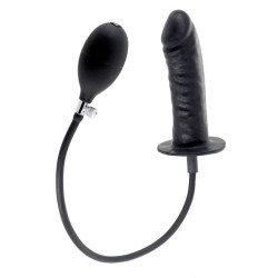 Bigger Joy, gode réaliste noir gonflable 16cm
