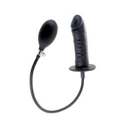 Bigger Joy, gode réaliste noir gonflable 16cm