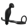 PLUG ANAL AVEC ANNEAU EN SILICONE 12 CM