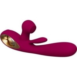 VIBRATEUR IMPACT SWING & DOUBLE STIMULATEUR MODÈLE 1 BORDEAUX