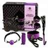 BDSM SET 8PCS PURBLE / NOIR