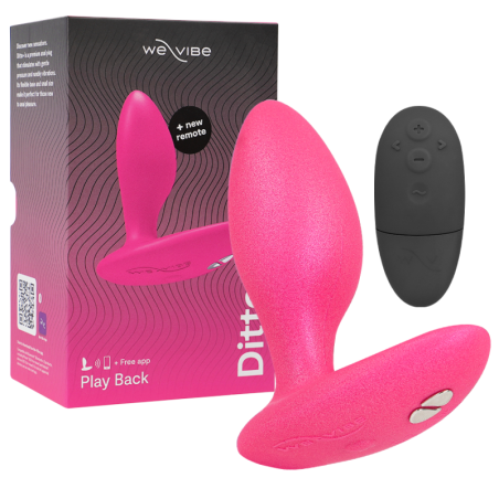 DITTO+ VIBROMASSEUR ANAL PLUG ROSE