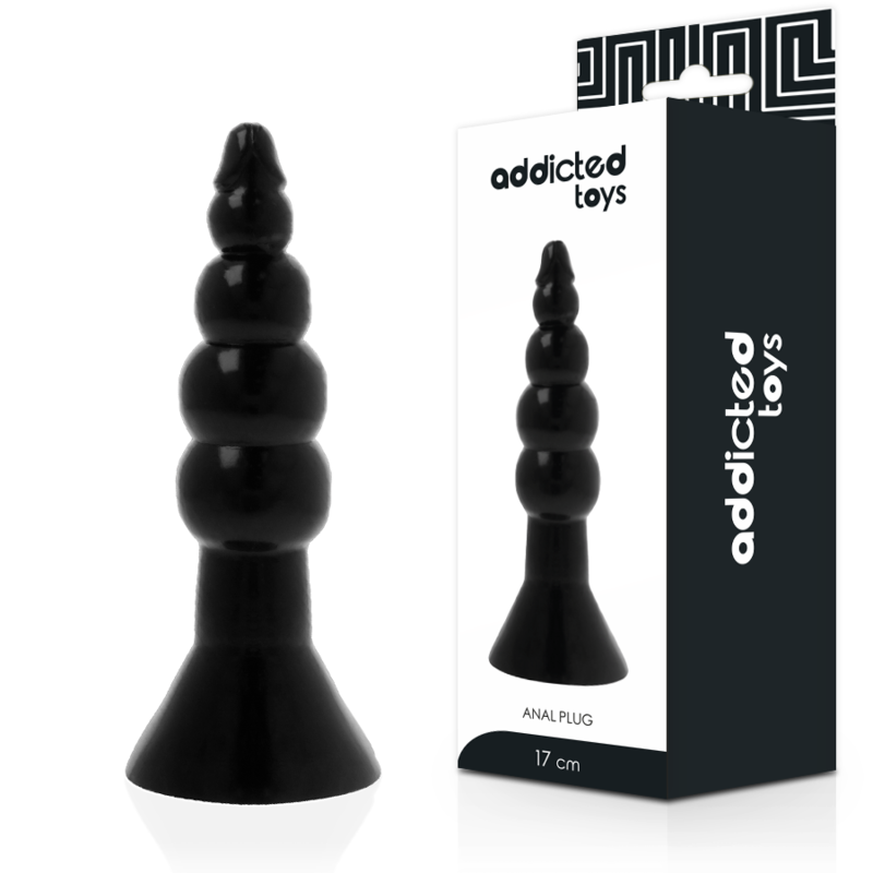 ADDICTED TOYS - PLUG ANAL 17 CM NOIR ADDICTED TOYS - PLUG ANAL 17 CM NOIR