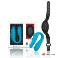 WATCHME VIBRATEUR DOUBLE TECHNOLOGIE INDIGO / JET