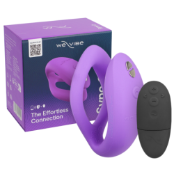 SYNC O TÉLÉCOMMANDE VIBRATEUR FLEXIBLE VIOLET