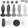 PLUG ANAL AVEC LANGUE VIBRANTE ET TÉLÉCOMMANDE