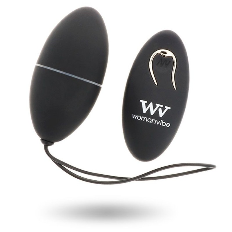 ALSAN EGG TELECOMMANDE NOIR SILICONE NOIR