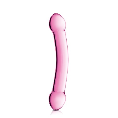 Glossy Toys n°7, double gode en verre 22,5cm