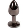 Plug anal en gunmetal 7cm