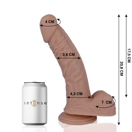 23 PÉNIS RÉALISTE 20.8 CM -O- 3.8 CM