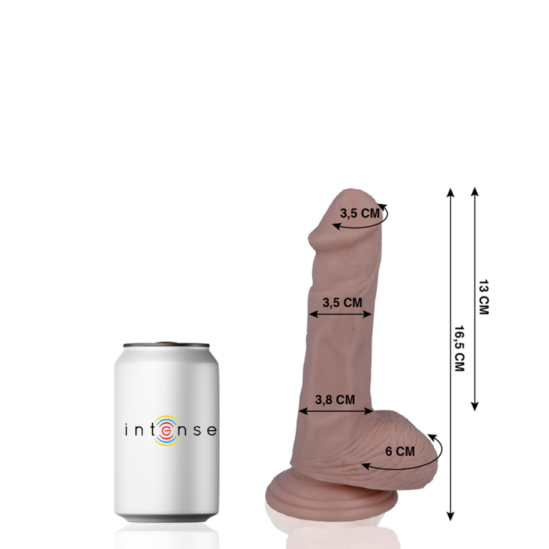 5 PÉNIS RÉALISTE 16.5 CM -O- 3.5 CM