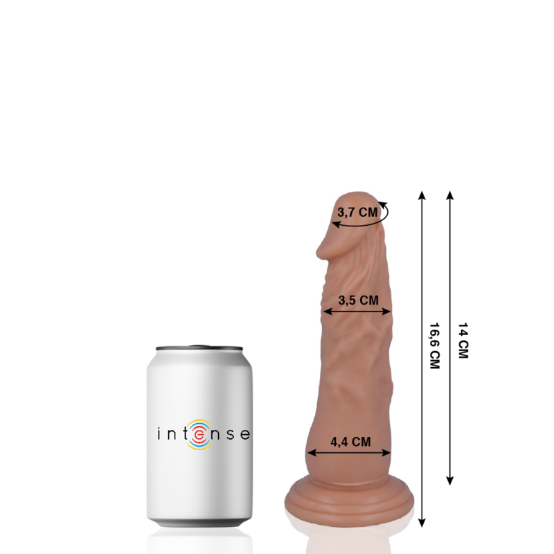 6 PÉNIS RÉALISTE 16.6 CM -O- 4.4 CM