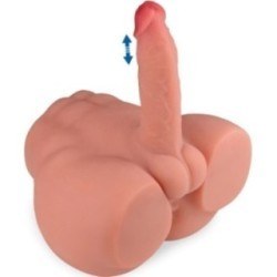 FREDERICO MASTURBATEUR GODE RÉALISTE POSITION FRONTALE AVEC POUSSÉE 15 CM