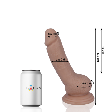 8 PÉNIS RÉALISTE 17.6 CM -O- 3.5 CM