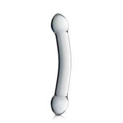Glossy Toys n°7, double gode en verre 22,5cm