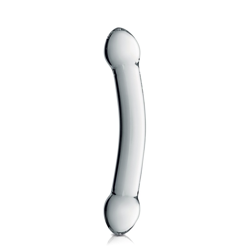 Glossy Toys n°7, double gode en verre 22,5cm