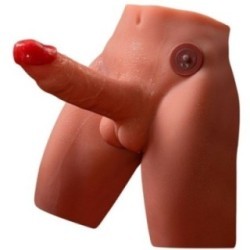 JASON GODE MASTURBATEUR RÉALISTE AVEC POUSSÉES ET VIBRATIONS 17 CM