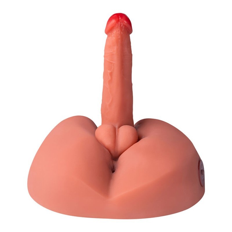 MASTURBATEUR GODE RÉALISTE HONEY AVEC VIBRATION 25 CM