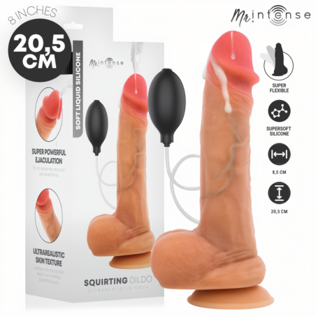 DANNY GODEMICHET ÉJACULANT EN SILICONE 20,5 CM -Ø- 4 CM